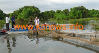 សមត្ថកិច្ចចំរុះបង្ក្រាបរបាំងសាច់៣៧០០ម៉ែត្រលបលូ៣២មាត់ និងឃាត់ខ្លួនមនុស្ស៥នាក់