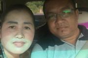 លោក ម៉ៅសារ៉េត និង​ភរិយា